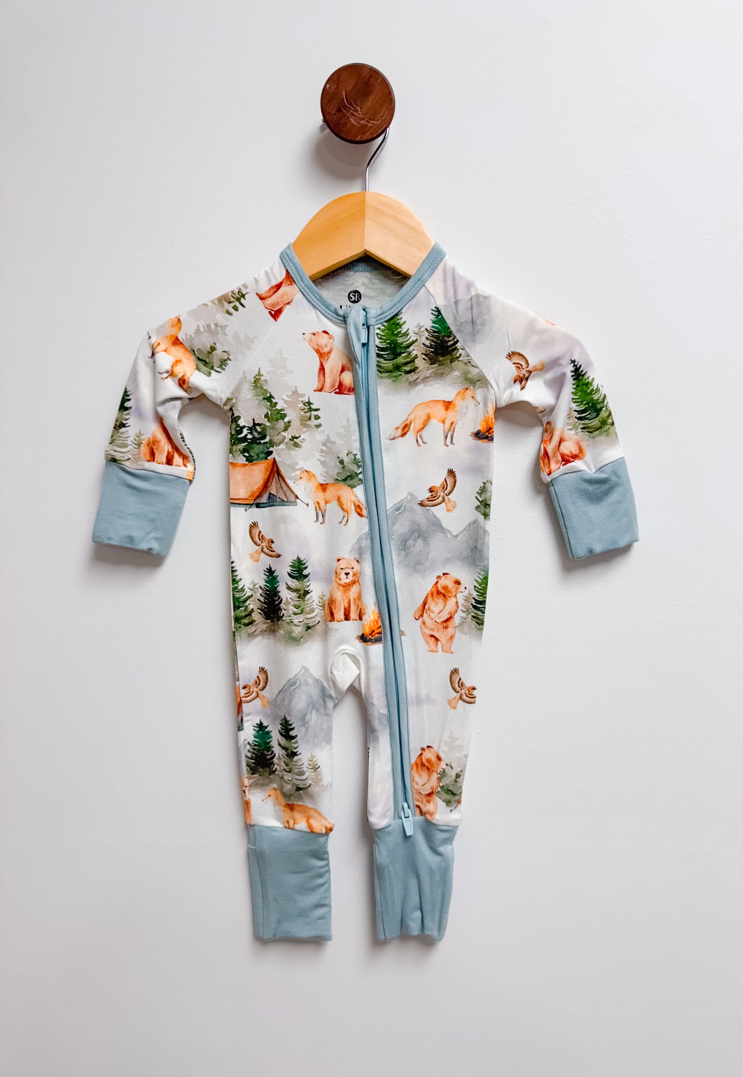 Campfire Cuddles - Bamboo Zipper Sleeper