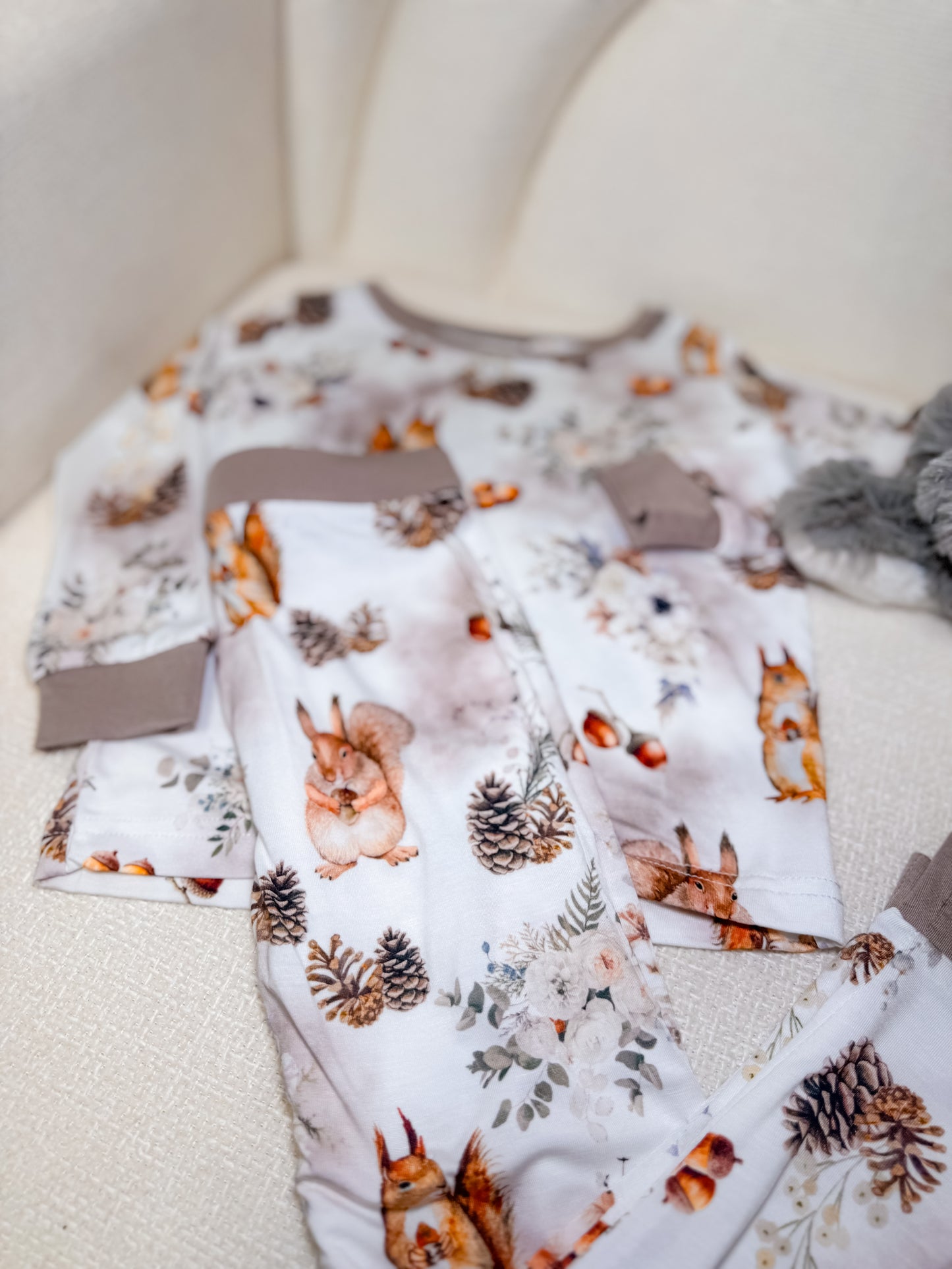 Foxy Squirrel - Bamboo Two-Piece
