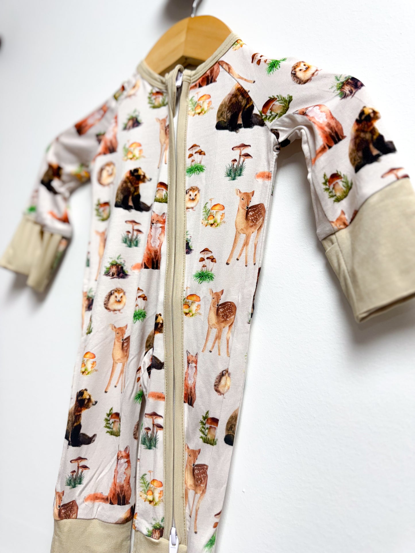 Woodland Whispers - Bamboo Zipper Sleeper