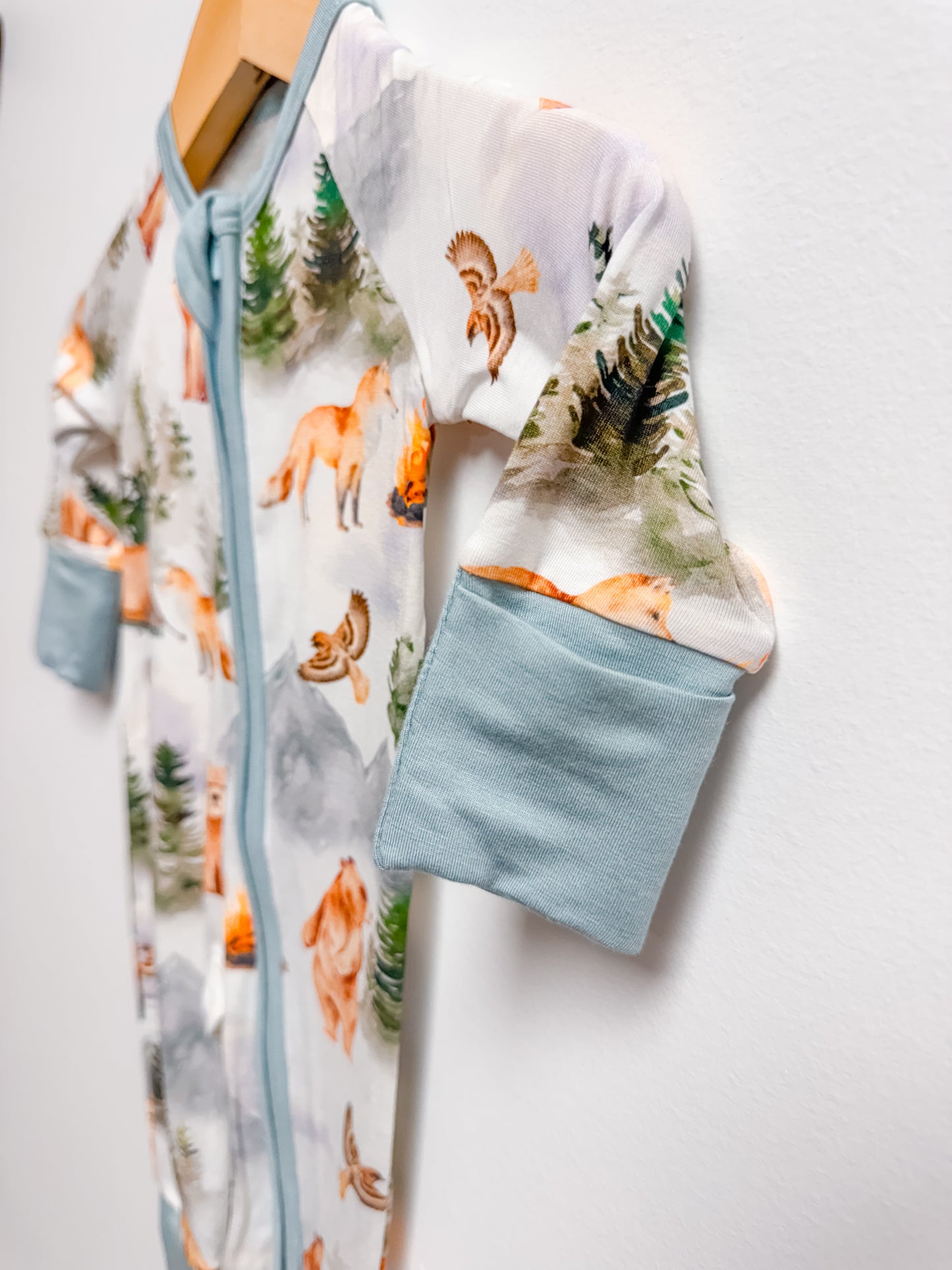 Campfire Cuddles - Bamboo Zipper Sleeper