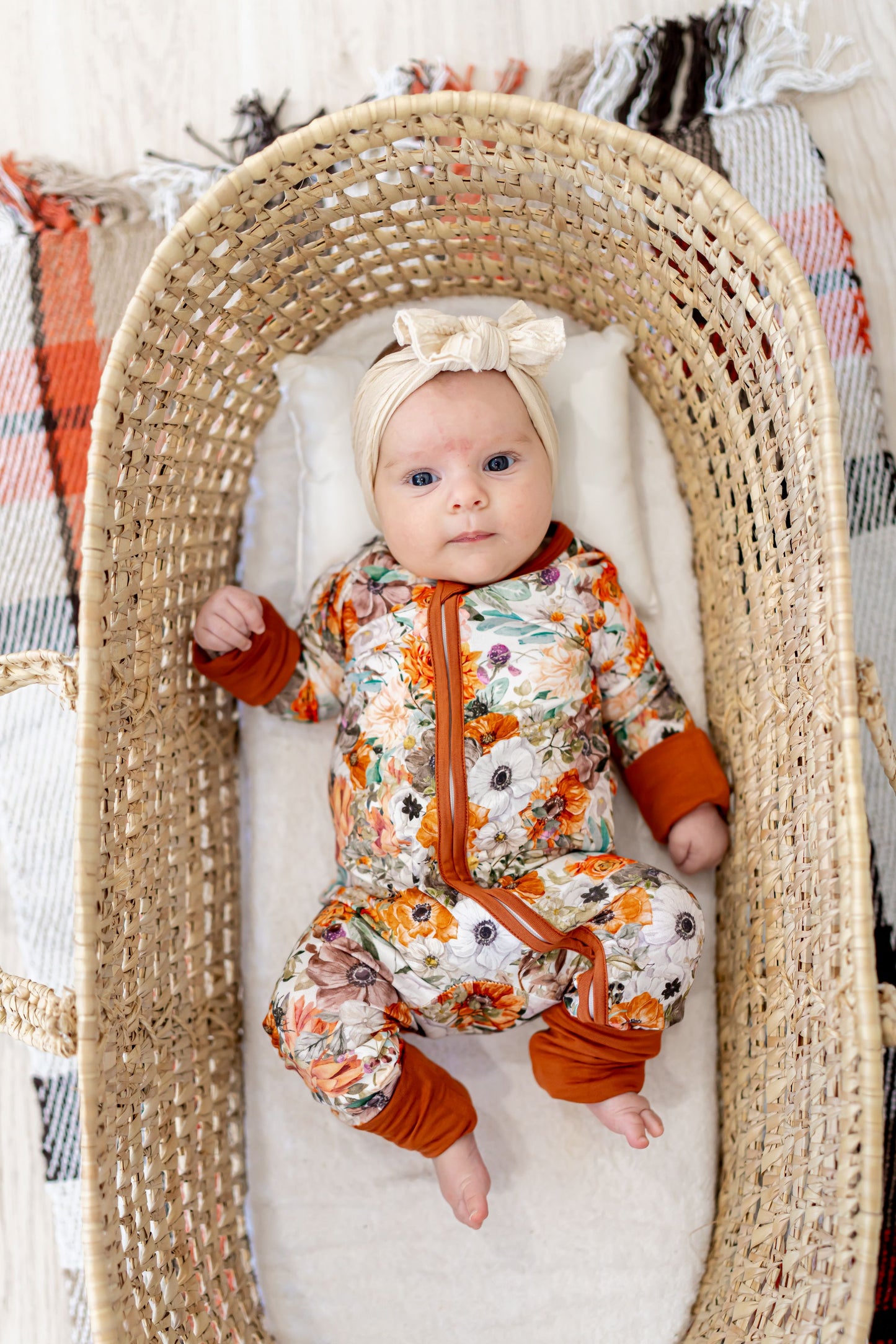 Autumn Blossom - Bamboo Zipper Sleeper