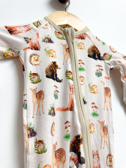 Woodland Whispers - Bamboo Zipper Sleeper