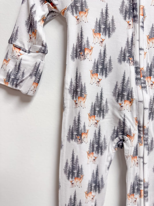 Oh deer! - Bamboo Zipper Sleeper