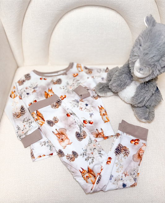 Foxy Squirrel - Bamboo Two-Piece